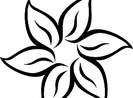 裝飾花剪貼畫