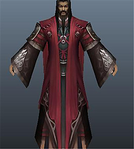 天师角色游戏模型素材