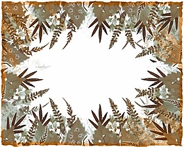 植物裝飾邊框