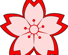 櫻花剪貼畫