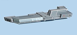 创意设计公共建筑3d效果图