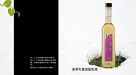 畫冊 白葡萄酒  雪地  冰酒  奧地利