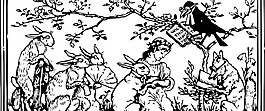 兔和新娘剪貼畫