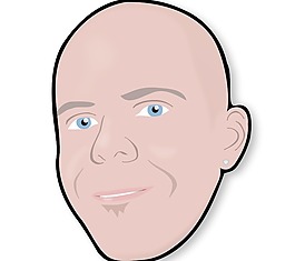 木柄長矛部分的微笑