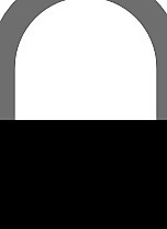padlock_silhouette剪貼畫