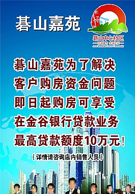 房產(chǎn)展架圖