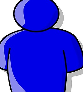 藍(lán)色阿凡達(dá)剪貼畫
