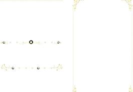 金色邊框花紋