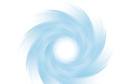 蓝色漩涡剪贴画