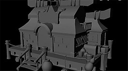 古建筑游戲模型素材