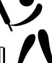 奧林匹克體育板球象形藝術剪輯