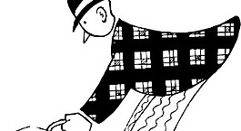 拿起一個箱子的剪輯藝術