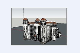 仿古建筑模型設計