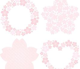 粉色花卉裝飾