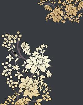 金色花邊