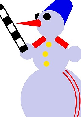雪人的重要交通警察