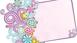 矢量素材潮流設計花紋banner