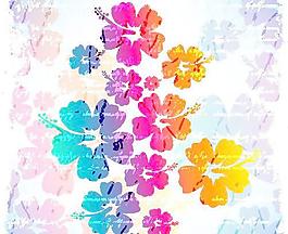 花朵背景矢量图-1
