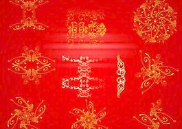 精美底纹 祥云