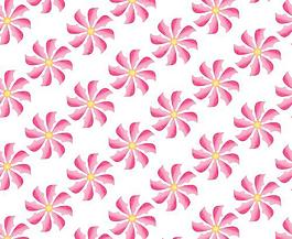 矢量高清花朵印花圖案