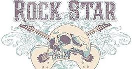 矢量復(fù)古懷舊歐式吉他花紋