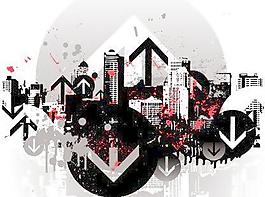 矢量素材潮流建筑相關(guān)插畫(huà)