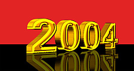 2004字體設計