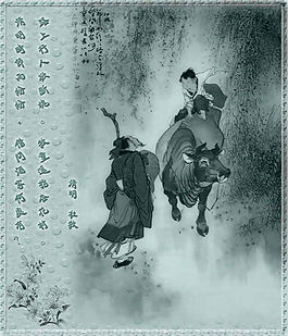 清明節(jié)水墨牧童畫psd分層素材