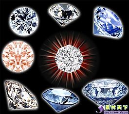 ps后期設(shè)計(jì)之鉆石psd素材