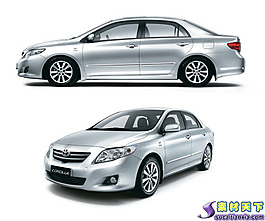 豐田汽車psd源文件