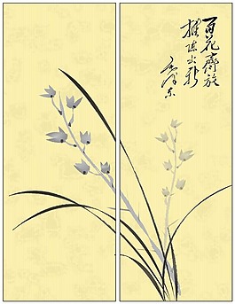 花朵移門