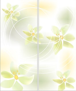 清新飛蓮移門