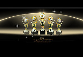 獎杯海報設(shè)計psd原創(chuàng)設(shè)計banner