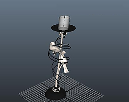 3d草坪燈燈具