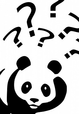 為什么熊貓矢量圖像