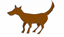 狗矢量剪貼畫(huà)