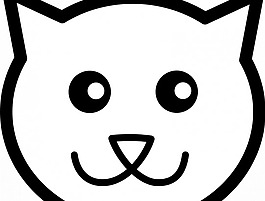 貓的線條藝術