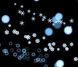 雪花高光圈圈笔刷