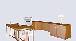 辦公家具3dmax素材圖片