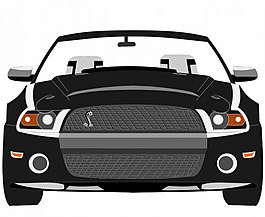 運(yùn)動汽車矢量圖像
