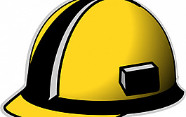 防護(hù)帽矢量圖像