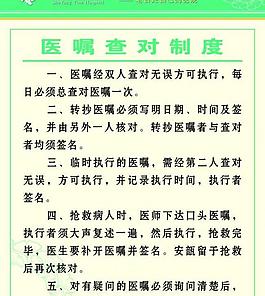 醫(yī)院制度圖片