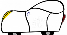 車輛圖標矢量圖像剪輯的藝術形象