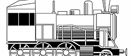 矢量插畫機車