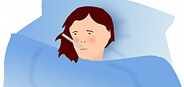 一個狂熱的女性插畫矢量