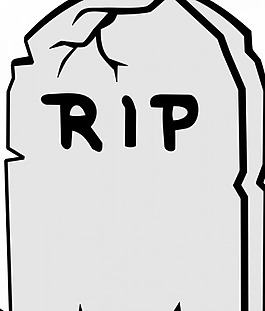 墓碑的矢量圖像