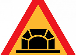 隧道矢量道路標(biāo)志