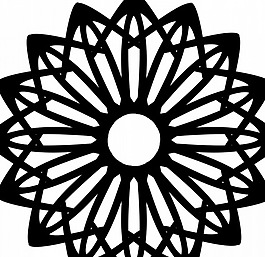 矢量图像的花环