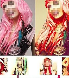 影樓ps調(diào)色動作圖片