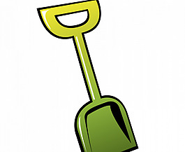 鏟矢量圖像